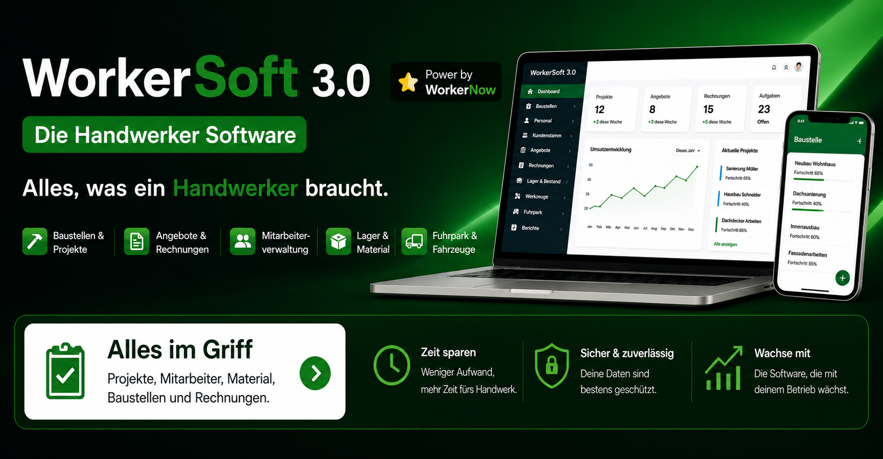 WorkerSoft 3.0 - Die Handwerker Software